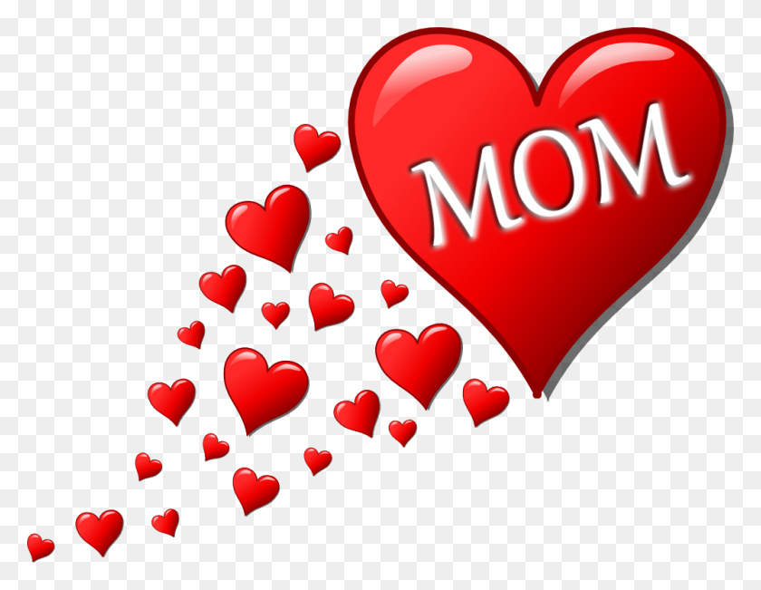 999x758 Клипарт I Love My Mommy - Feliz Dia De Las Madres Клипарт