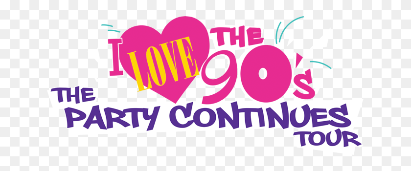 653x290 I Love The The Party Continues Tour Tickets The Warehouse - 90s PNG