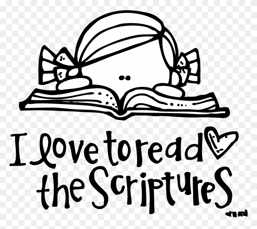 1600x1416 Я Люблю Читать Священные Писания Lds - Священные Писания Клипарт