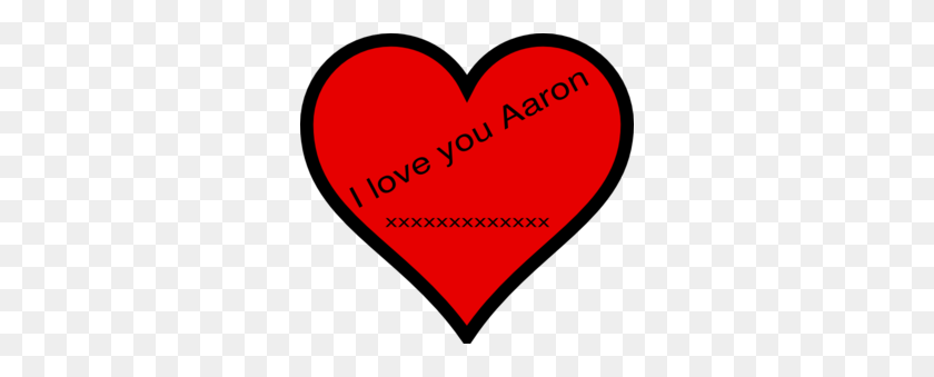 300x279 I Love You Aaron Clip Art - I Love Math Clipart