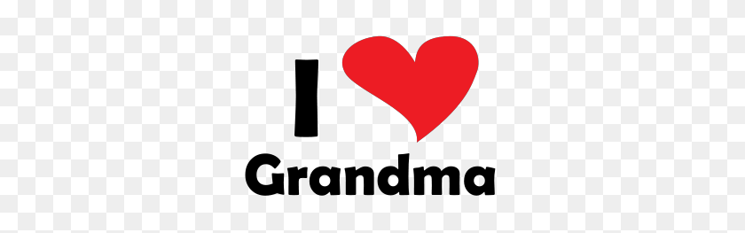 299x203 I Love You Grandma Heart Clip Art Clipart - Grandma Clipart Free