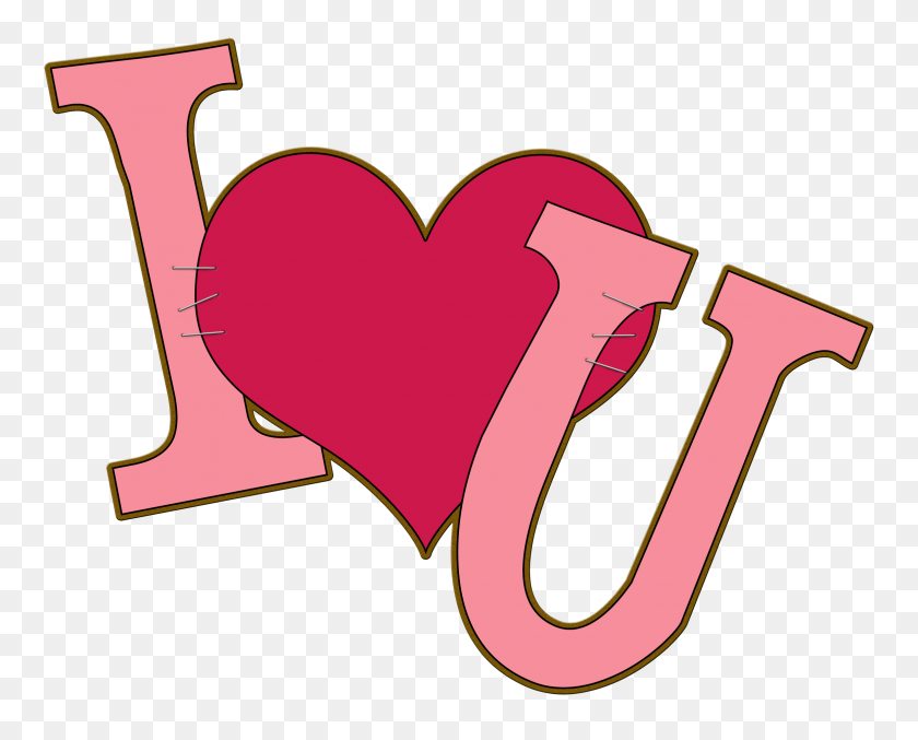 2322x1837 I Love You Png Words Download - We Will Miss You Clip Art
