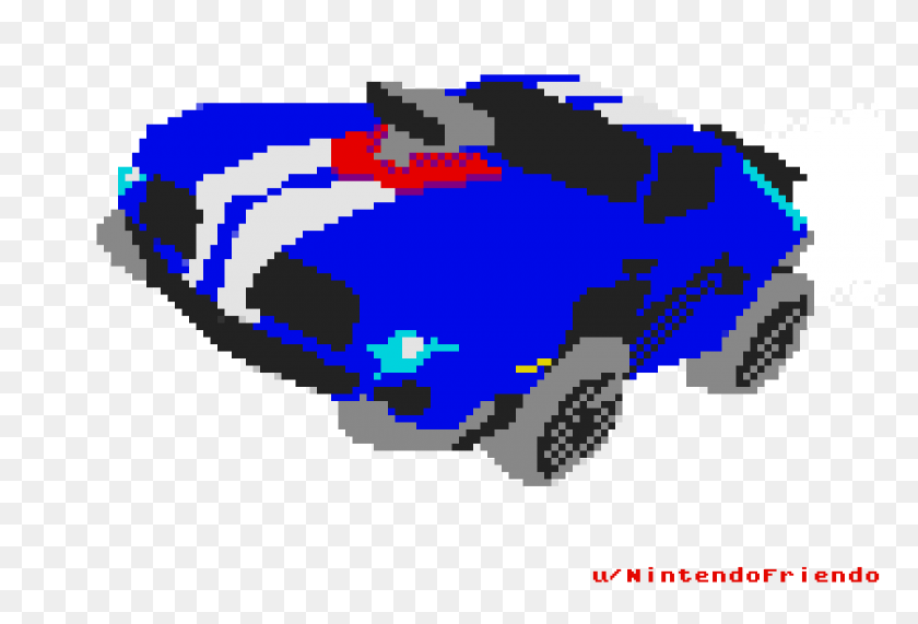1200x787 I Made A Gt Pixel Art! Rocketleague - Rocket League Car PNG
