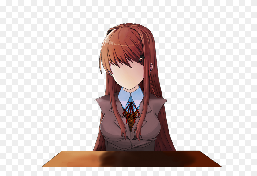 1280x850 I Made A Hairpin For Monika Issue - Monika PNG
