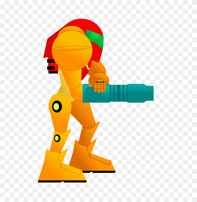 700x800 I Made A Samus Clipart Thing When Bored Metroid - Bored PNG