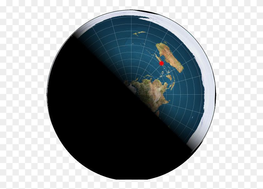 543x543 I Made A Scale Model Of Flat Earth - Flat Earth PNG