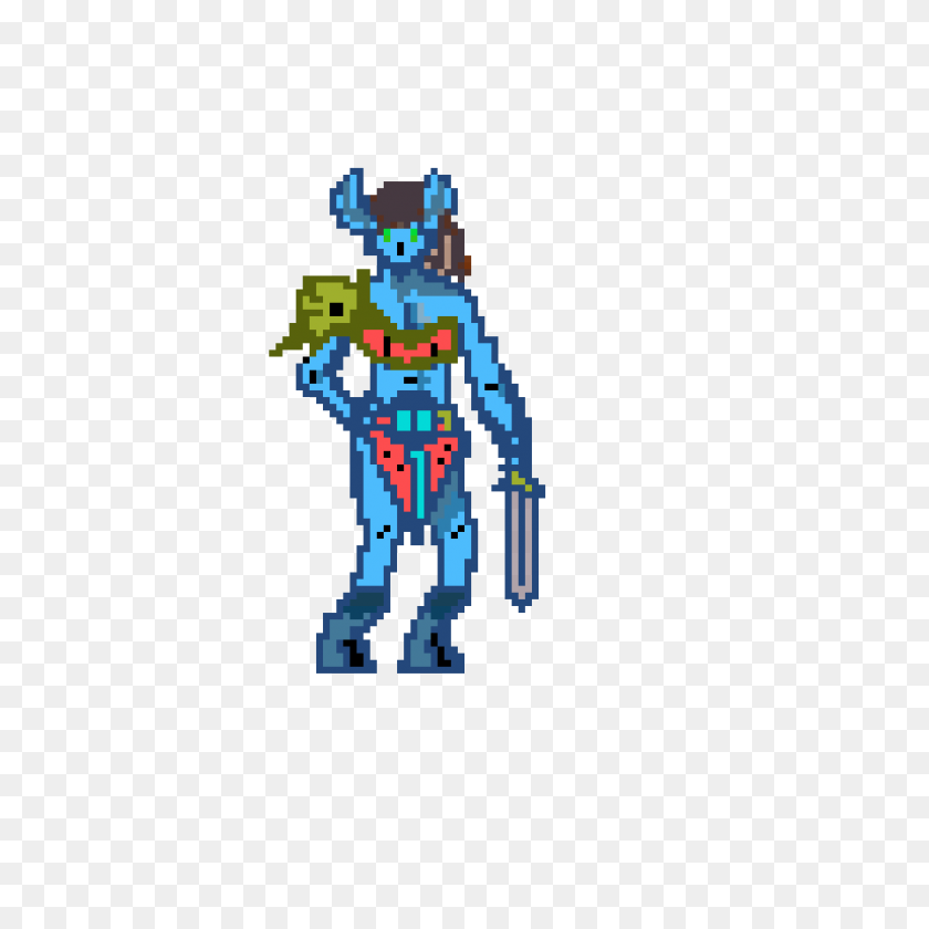 1280x1280 I Made Some Draenei Pixel Art! - Hearthstone PNG