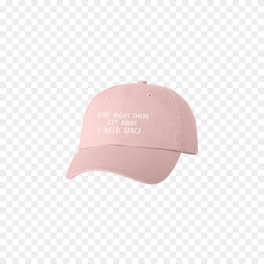 800x800 I Need Space Embroidered Pink Dad Hat Julia Michaels - Dad Hat PNG