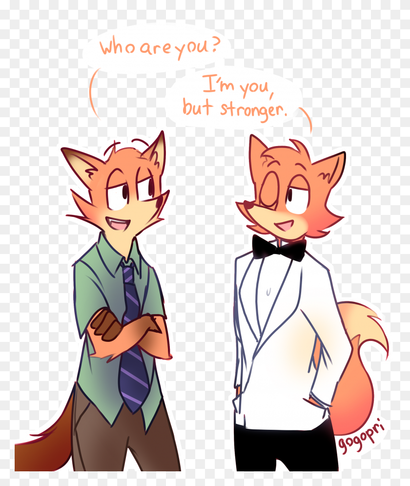 1960x2350 I See Your Zootopia And Raise You Some Spy Fox Furry - Nick Wilde Clipart