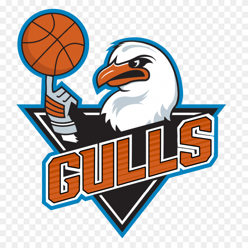 1024x1024 I Stole The Gulls Logo And Reworked It For My Nba Mygm Team - Nba 2k17 Logo PNG