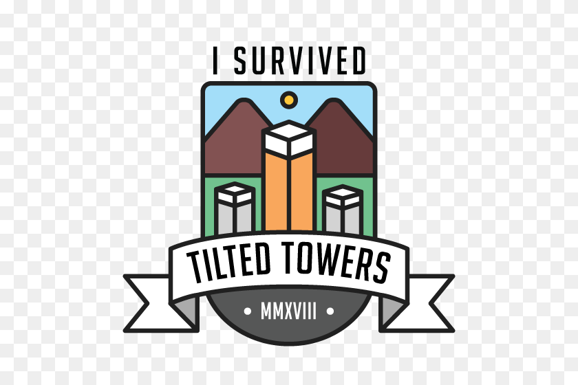 500x500 I Survived Tilted Towers On Behance - Fortnite Clipart