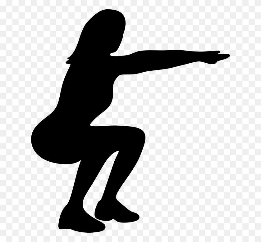 640x720 I Took A Challenge I Did Squats A Day For Days This Is - Basketball Vector PNG