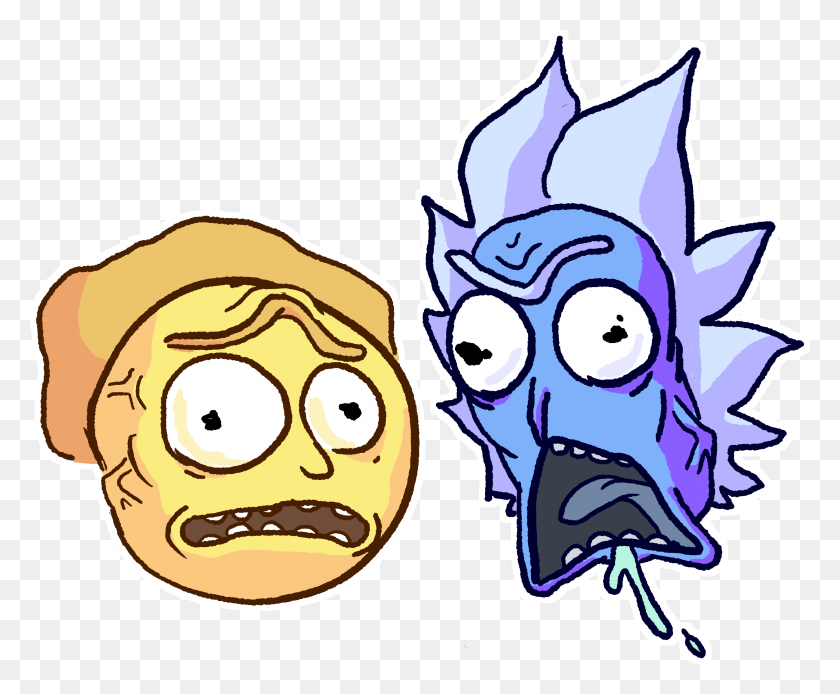 2700x2195 I Tried Drawing Cromulon Rick And Morty Rickandmorty - Rick And Morty PNG Transparent