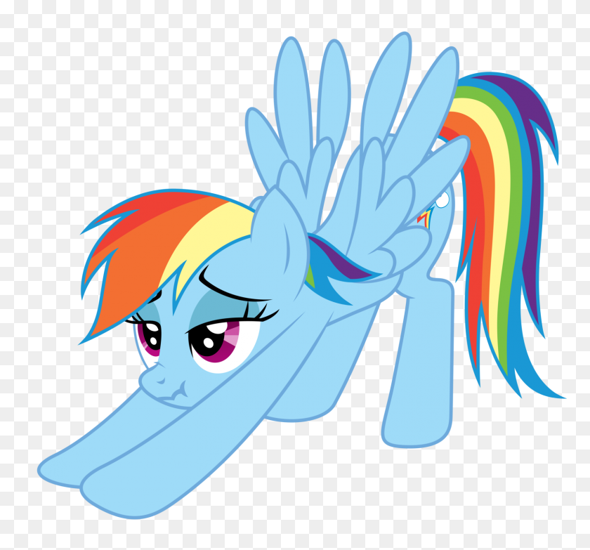 1600x1484 ¡Quiero Entrar, Rainbow Dash! My Little Pony: La Amistad - Rainbow Dash Clipart