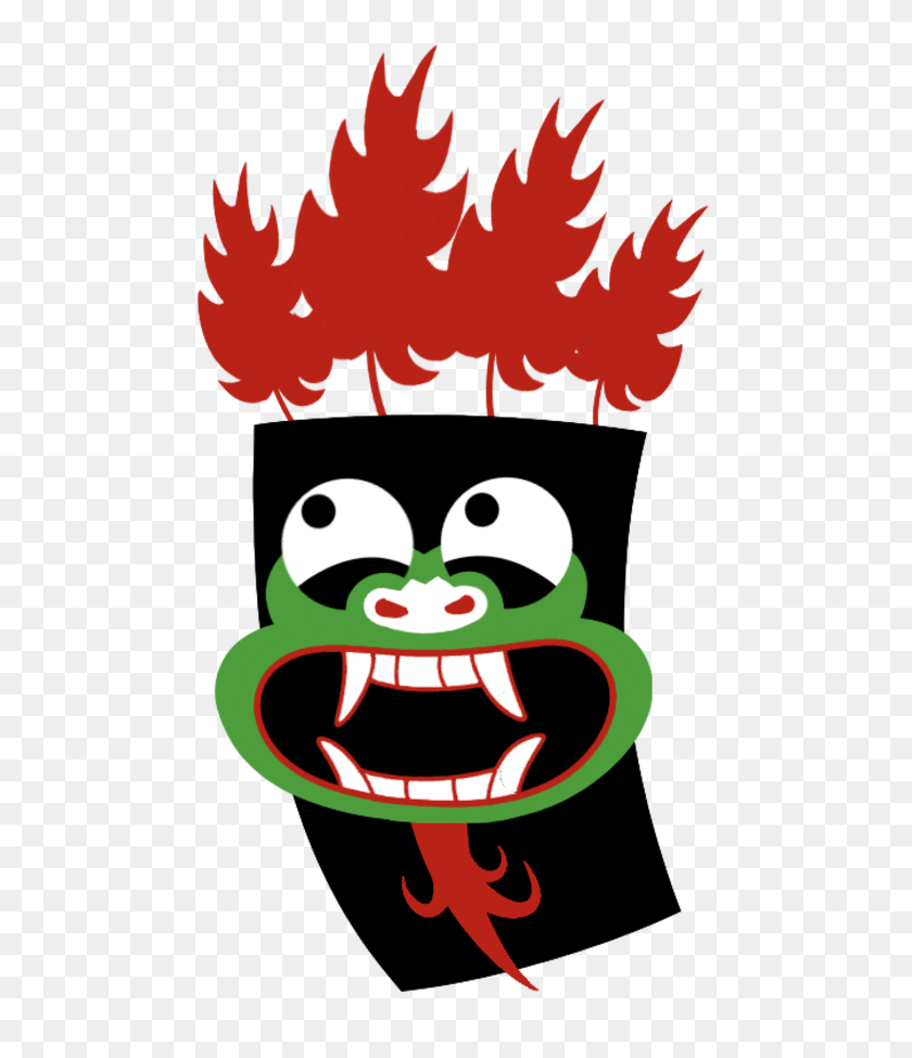 600x915 I Wish There Was More Crossover Art For Aku From Samurai Jack - Samurai Jack PNG