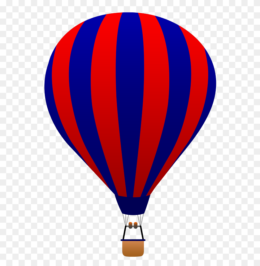 592x800 Iandeks Fotki Clip Art, Hot Air Balloons - Vintage Hot Air Balloon Clipart