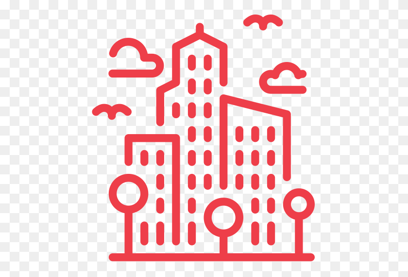 512x512 Ic Cityscape Icon With Png And Vector Format For Free Unlimited - City Scape Png