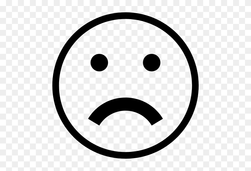 512x512 Значок Ic Emoji Sad Details С Png И Векторным Форматом Бесплатно - Sad Emoji Png