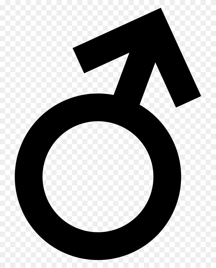 726x981 Ic Gender Male Png Icon Free Download - Male Symbol PNG