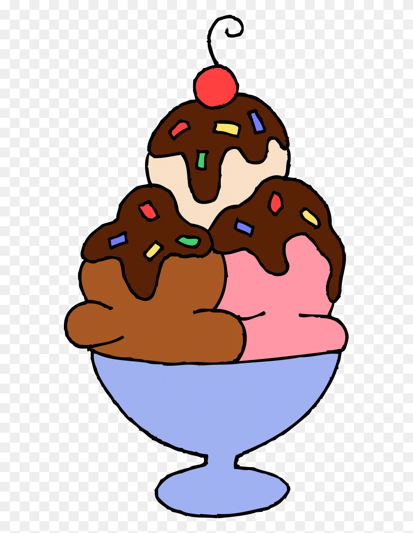 579x1024 Мороженое Клипарт Мороженое Изображения Клипарт Картинки - Жаркое Лето Клипарт