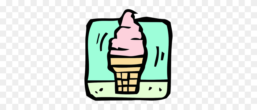 288x300 Ice Cream Cone Clip Art Free - To Serve Clipart