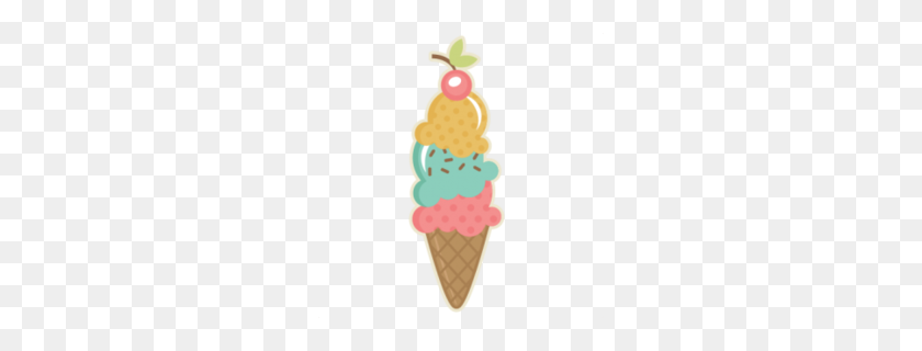 260x260 Ice Cream Cone Clipart - Cone Clipart