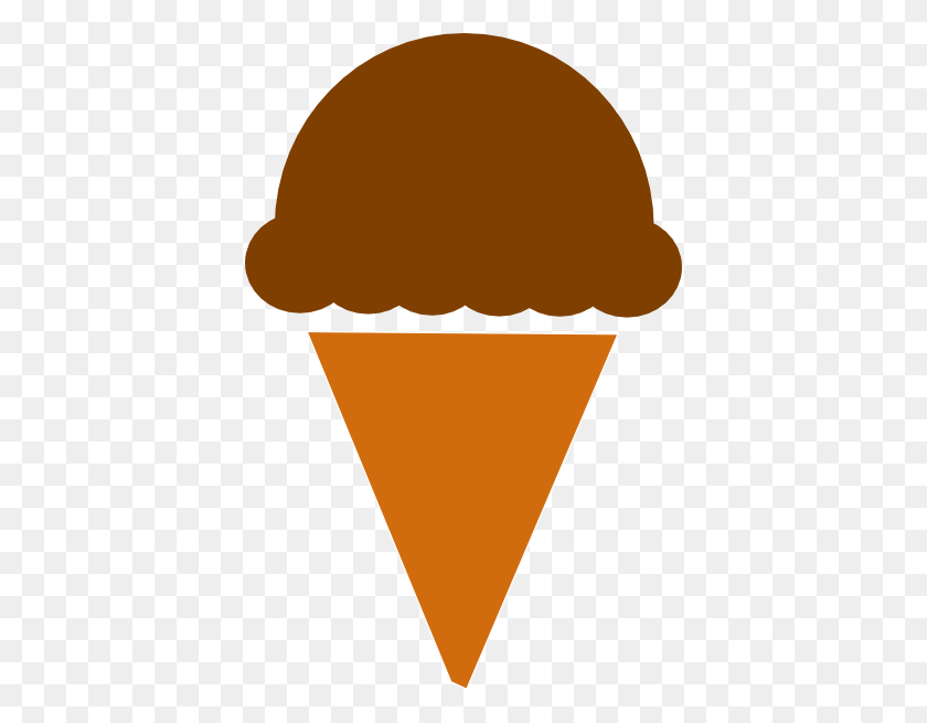 396x595 Ice Cream Cone Clipart - Ice Cream Cone Clip Art