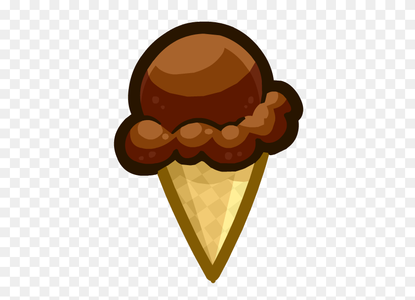 411x547 Ice Cream Cone Clipart - Ice Cream Sundae Clipart Free