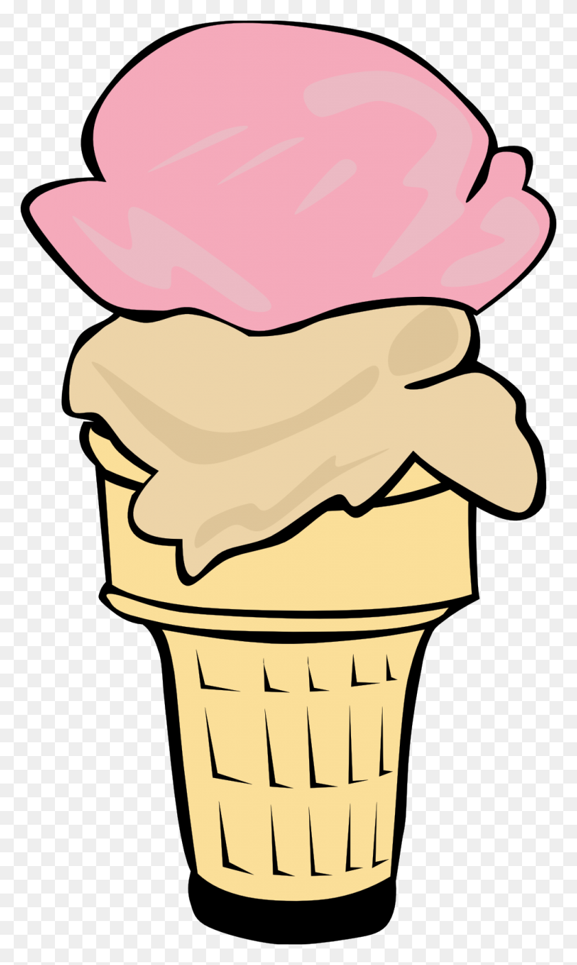 999x1722 Ice Cream Cone Ice Creamne Clip Art - Book Clipart No Background
