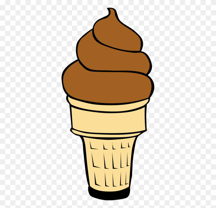 361x750 Конусы Мороженого Мороженое Шоколадное Мороженое Шоколадный Торт Бесплатно - Мороженое Клипарт
