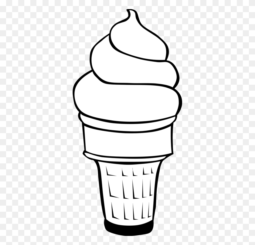 361x750 Ice Cream Cones Sundae Waffle Cupcake - Waffle Clip Art