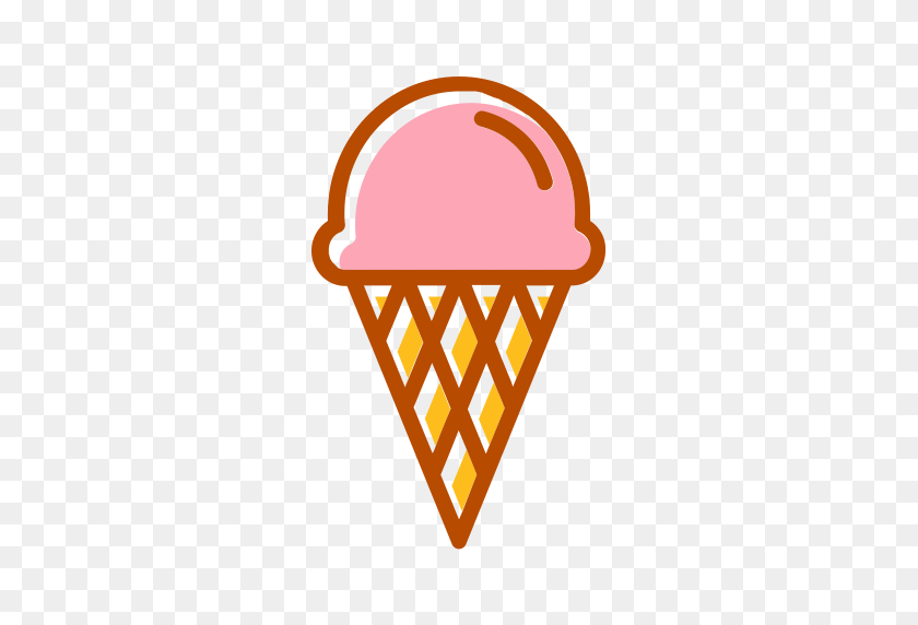 512x512 Ice Cream, Ice Lolly, Lemon Icon With Png And Vector Format - Ice Cream Party Clip Art