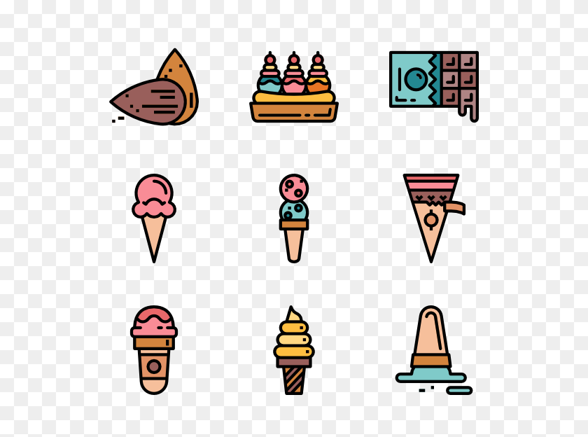 600x564 Ice Cream Icon Packs - Ice Cream PNG