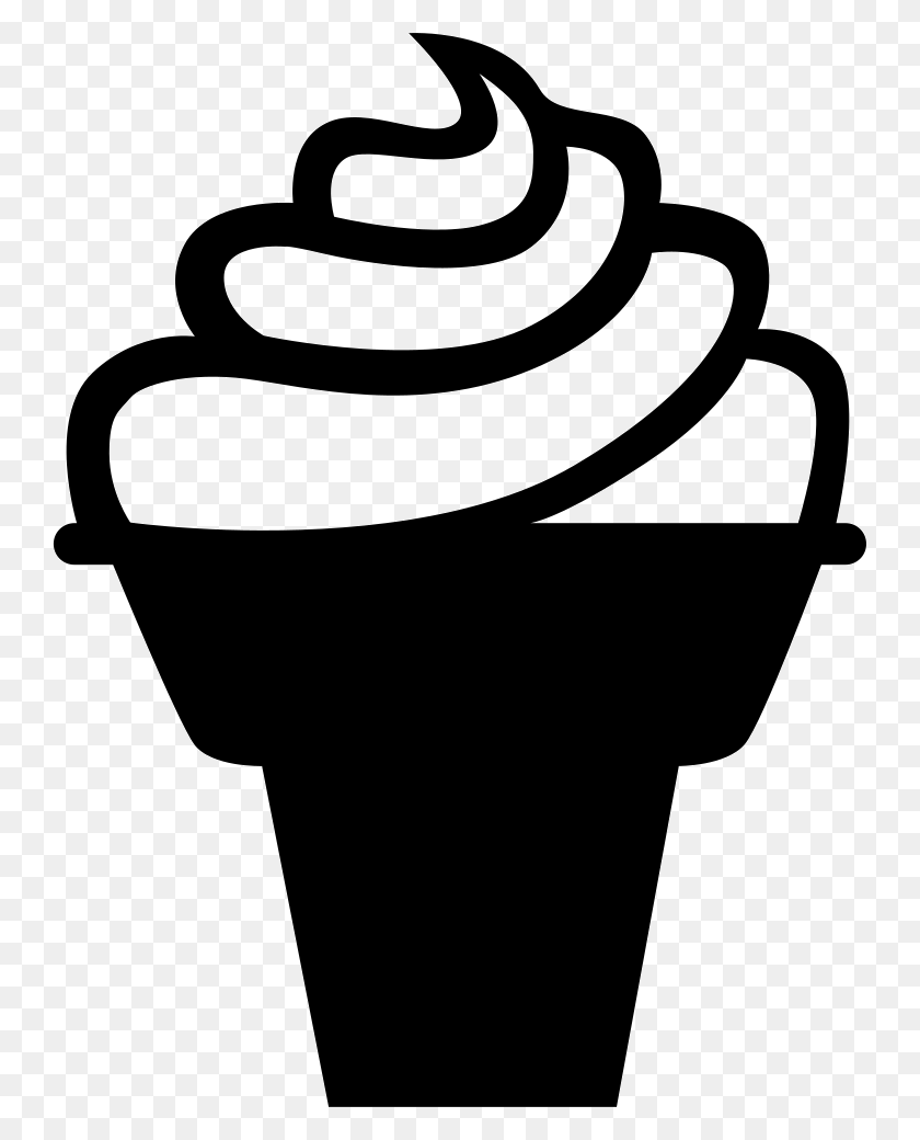 743x980 Ice Cream Png Icon Free Download - Whipped Cream PNG