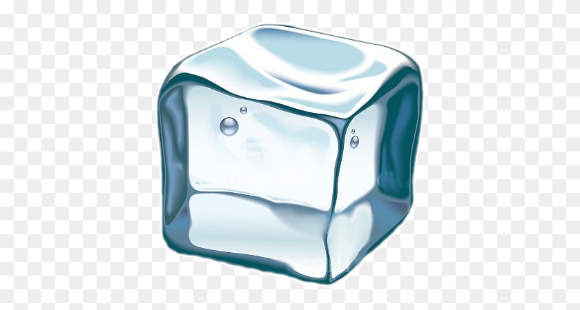 398x390 Ледяной Куб Кубик Льда - Клипарт Кубик Льда