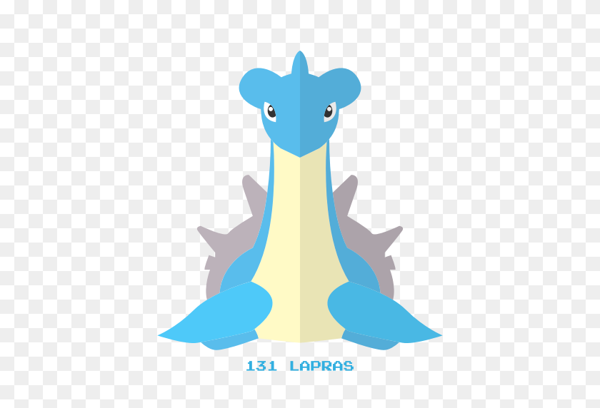 512x512 Ice, Kanto, Lapras, Pokemon, Water Icon - Lapras PNG