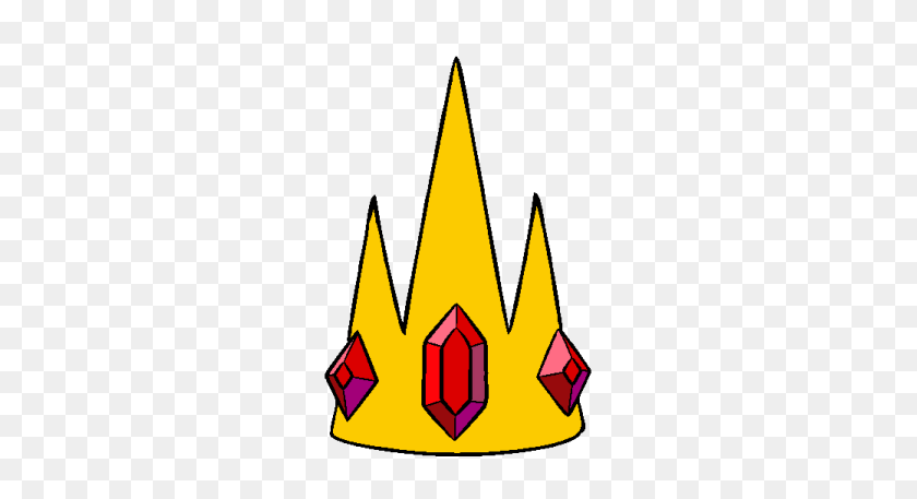 265x397 Ice King's Crown Hora De Aventuras Wiki Fandom Powered - Burger King Corona Png