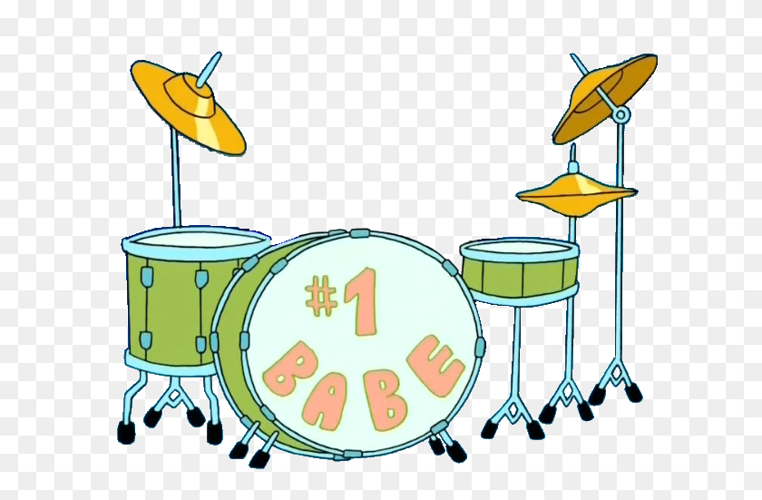 626x491 Ice King's Instruments Adventure Time Wiki Fandom Powered - Drum Set Clip Art