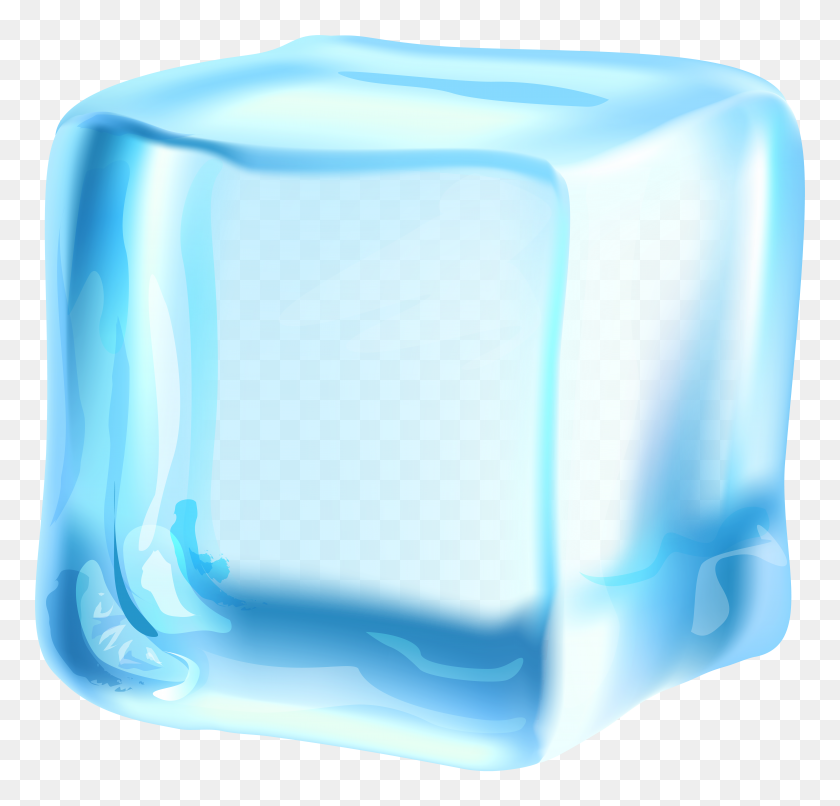 8000x7659 Hielo Png Clipart - Ice Cube Clipart