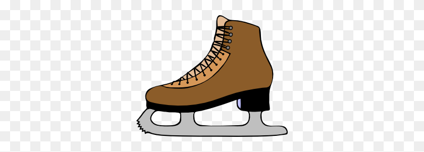 300x241 Zapato De Patinaje Sobre Hielo Clipart - Skate Clipart