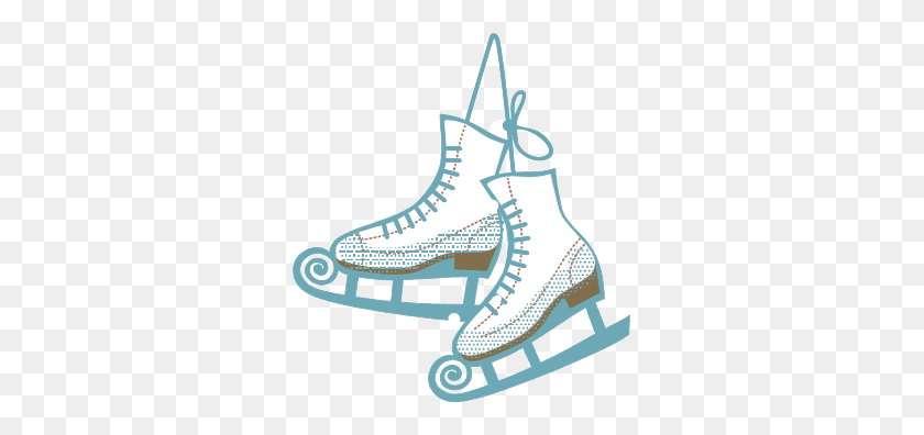 307x336 Ice Skates Clipart Free Download Clip Art - Ice Skate Clipart