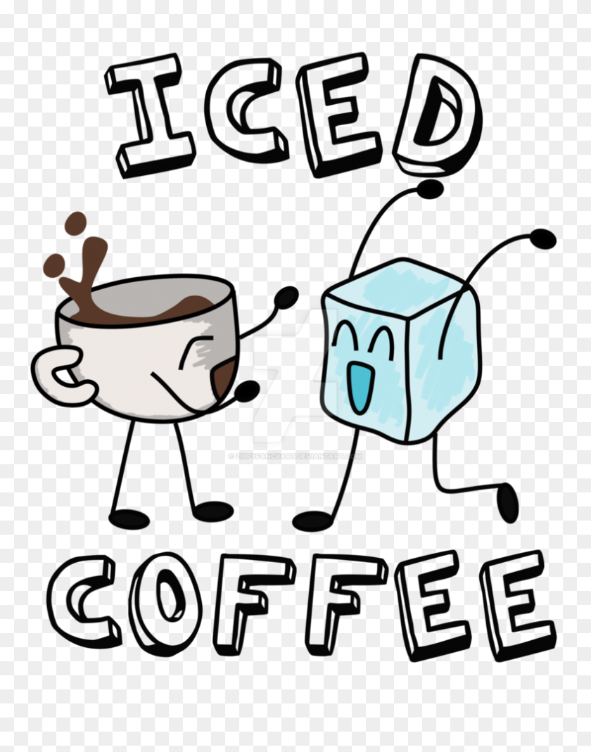 786x1017 Iced Coffee - Iced Coffee Clipart