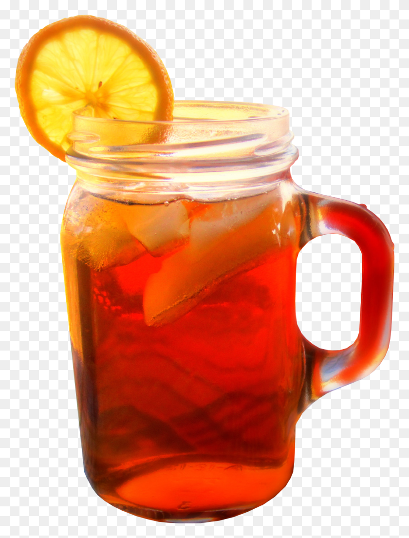 1052x1410 Iced Tea Clipart Mason Jar - Tea Clipart