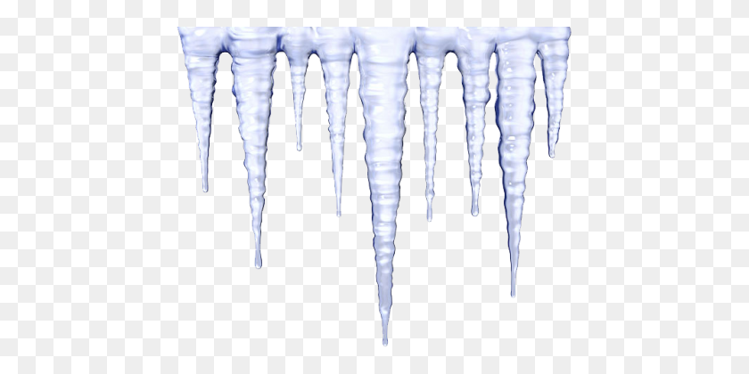 444x360 Icicl - Icicles PNG