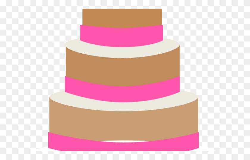 640x480 Icing Clipart Two Tier Cake - Tiered Cake Clipart