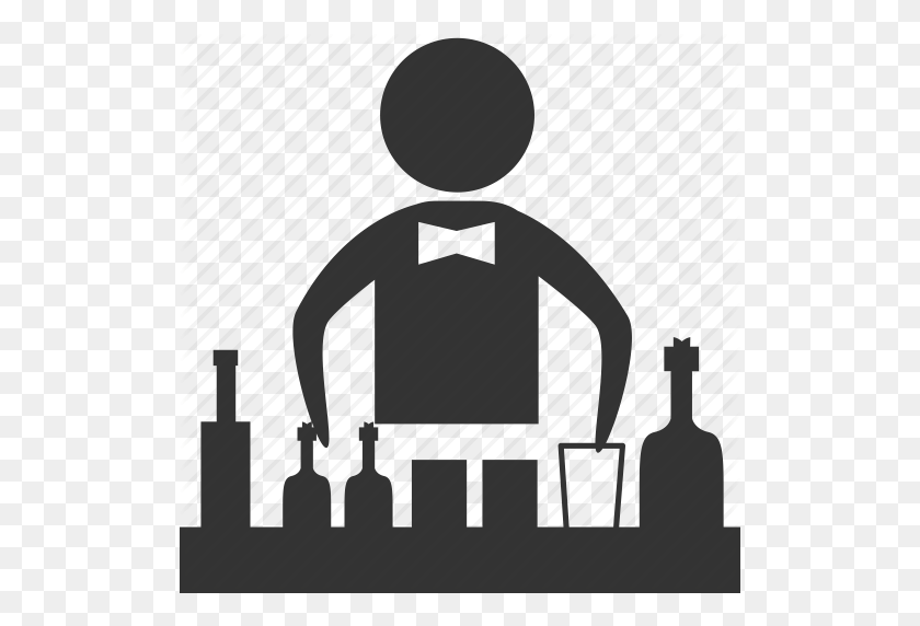 512x512 Icon Bartender Free - Bartender PNG
