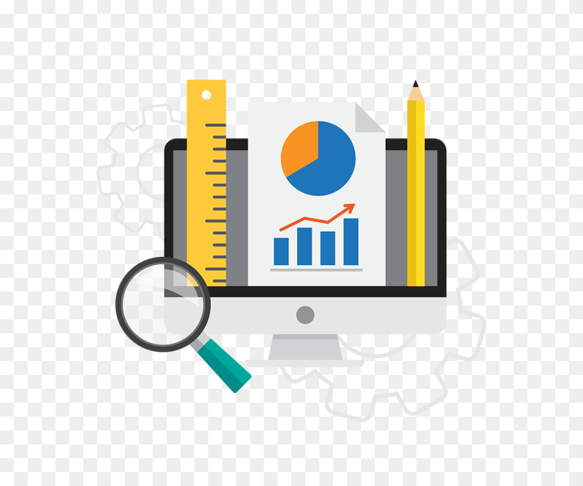 640x640 Icon Business Analysis In Vectors Analytics, Background - Technology Background PNG