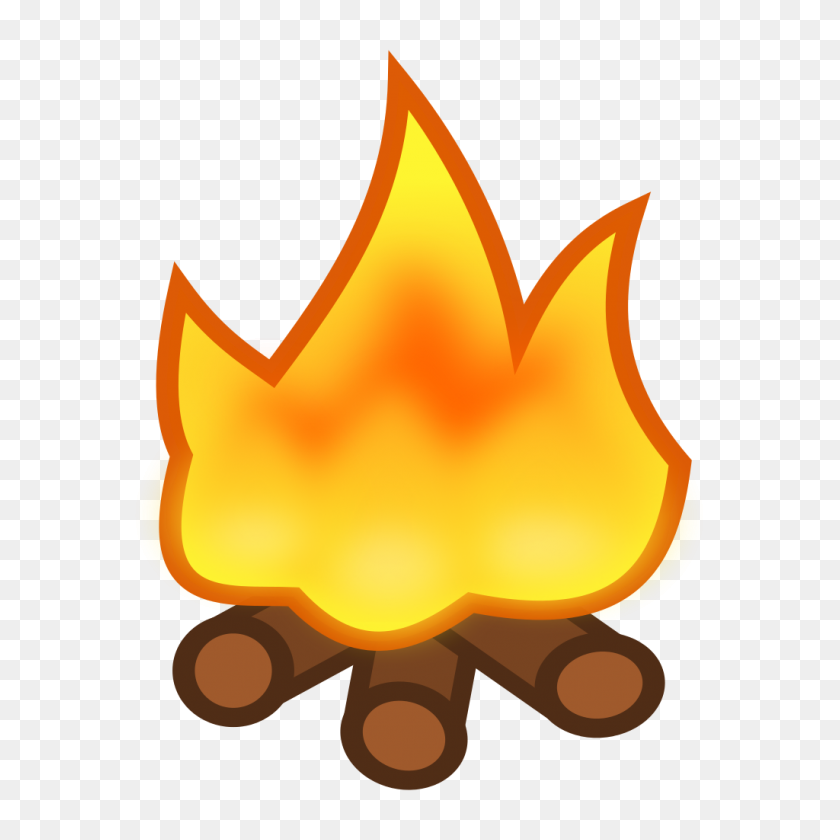 1024x1024 Icon Campfire - Camp Fire PNG
