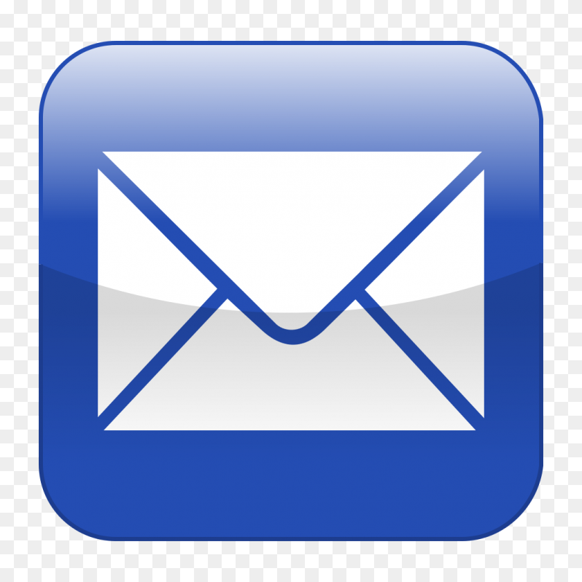 1024x1024 Значок Электронной Почты Картинки На Clker Com Vector Qafaq E Mail Trace - Клипарт Для Подписей Электронной Почты