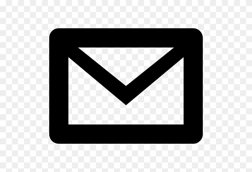 512x512 Icon Free Envelope - White Envelope PNG